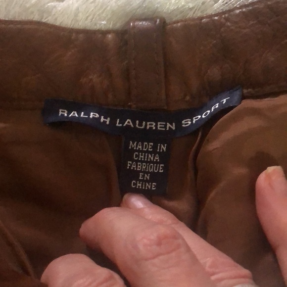 Sold designer leather pants . All are worn but lots of wear 4- 6 - Picture 2 of 6